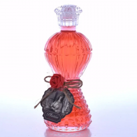 Platin 200 ml. İnce Belli Cam Şişe Aşk Çiçeği Kolonyası